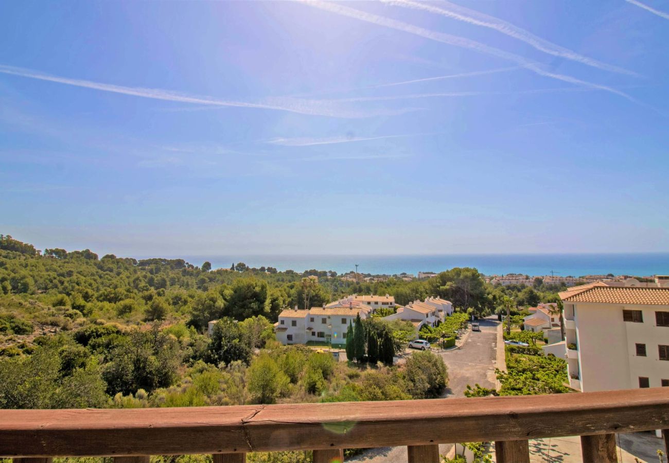 Ferienwohnung in Alcoceber - Terraza con VISTAS ESPECTACULARES Haciendas