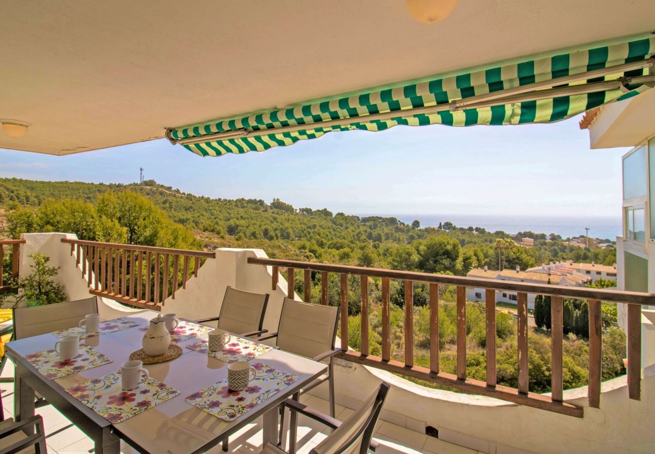 Ferienwohnung in Alcoceber - Terraza con VISTAS ESPECTACULARES Haciendas