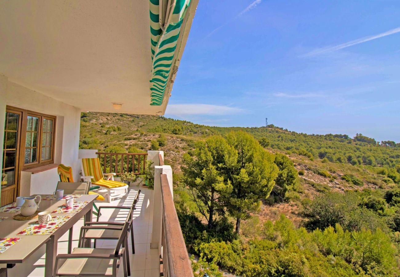 Ferienwohnung in Alcoceber - Terraza con VISTAS ESPECTACULARES Haciendas