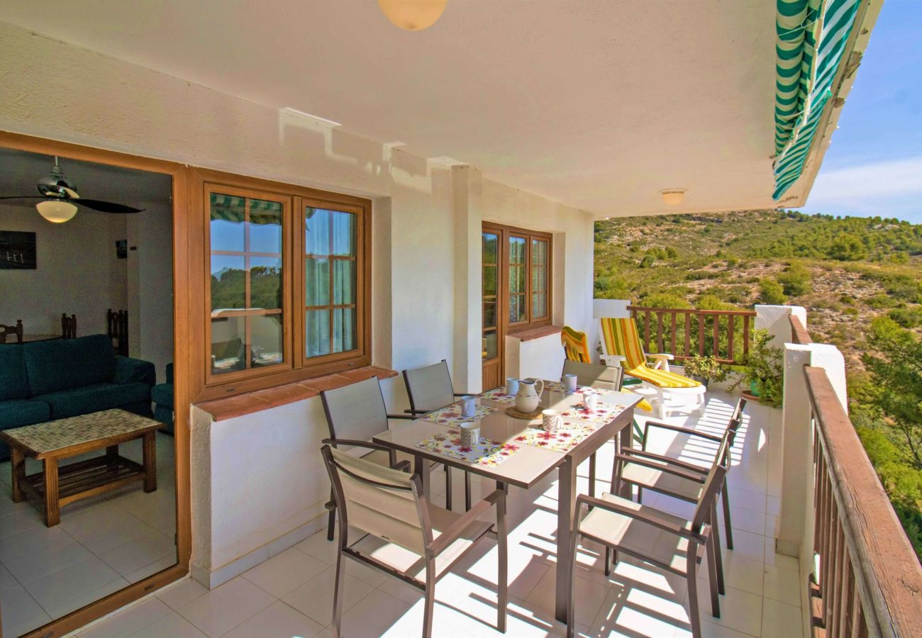 Ferienwohnung in Alcoceber - Terraza con VISTAS ESPECTACULARES Haciendas