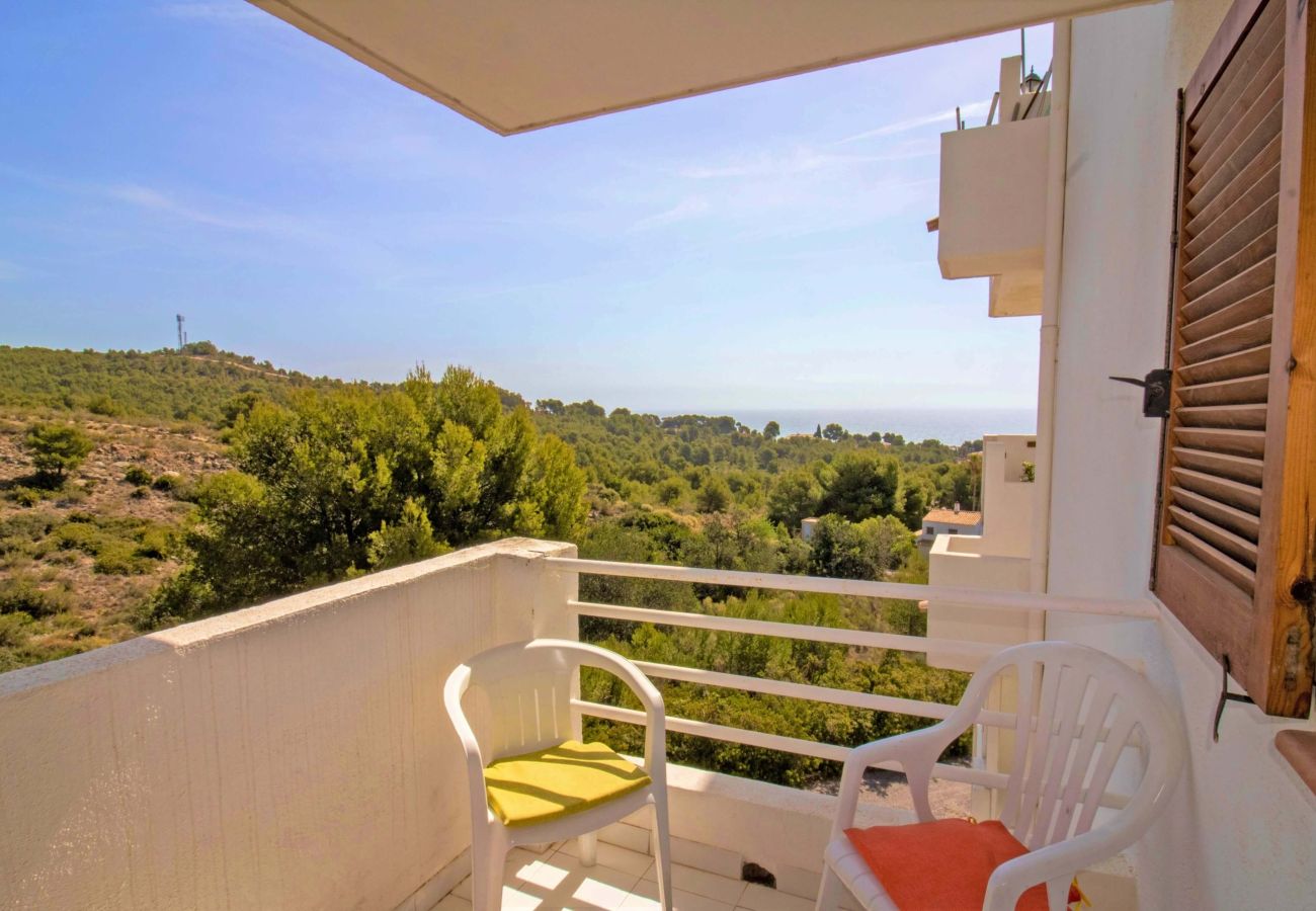 Ferienwohnung in Alcoceber - Terraza con VISTAS ESPECTACULARES Haciendas