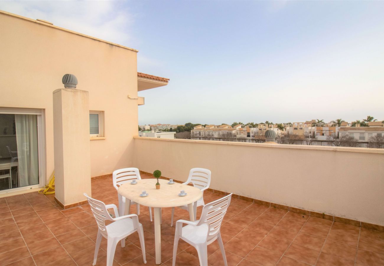 Ferienwohnung in Alcoceber - Ático Playa del Moro ARENAS 160 ALCOCEBER