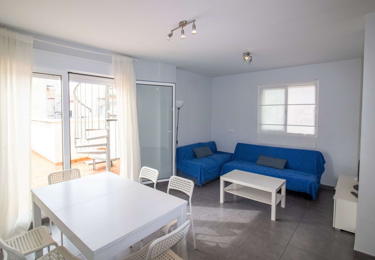 Ferienwohnung in Alcoceber - Ático Playa del Moro ARENAS 160 ALCOCEBER