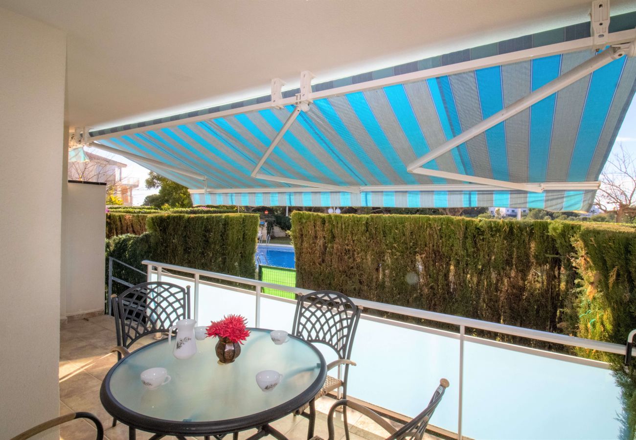 Ferienwohnung in Alcoceber - Bajo con jardín privado - Canaret - PLAYA DEL MORO