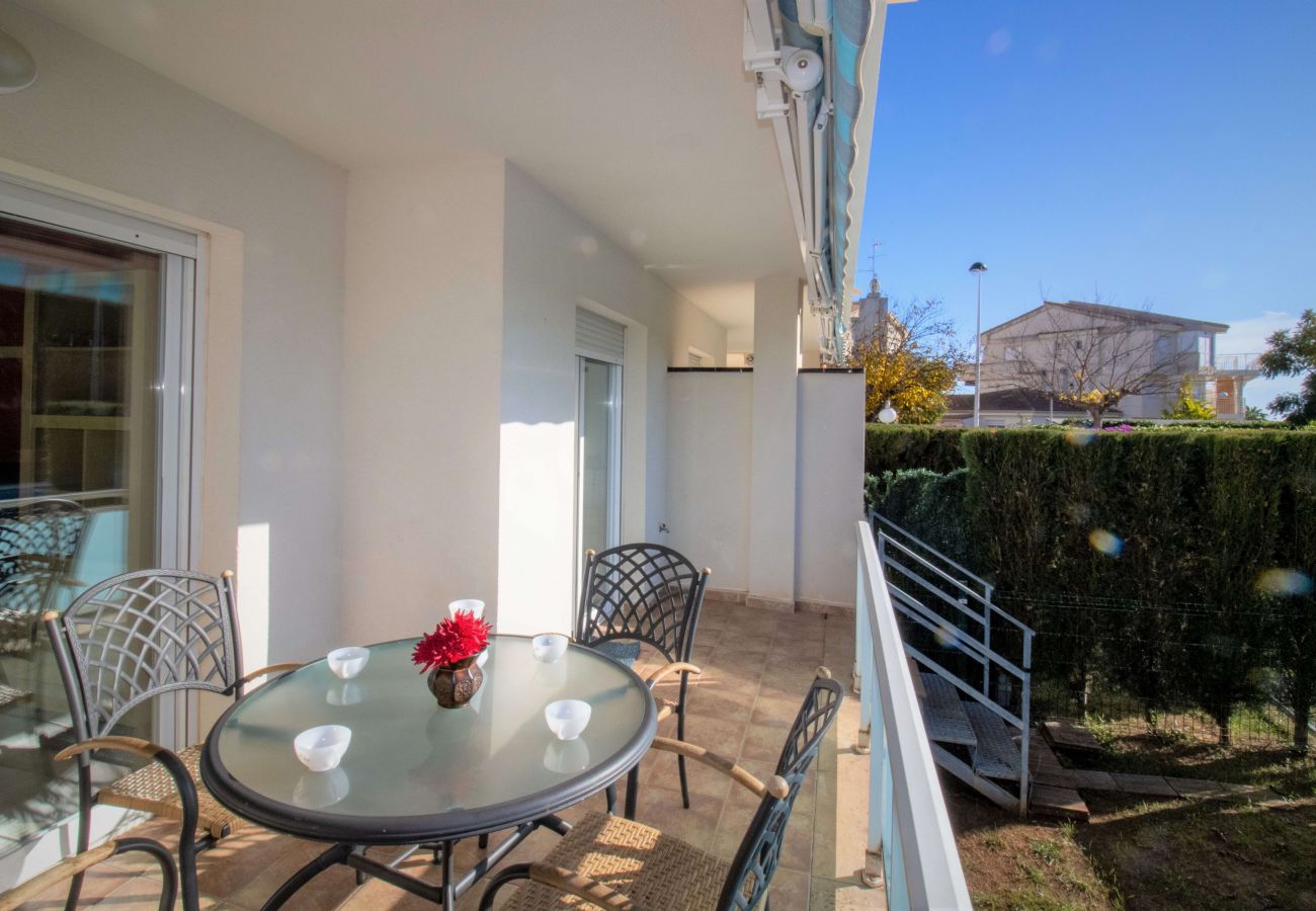 Ferienwohnung in Alcoceber - Bajo con jardín privado - Canaret - PLAYA DEL MORO