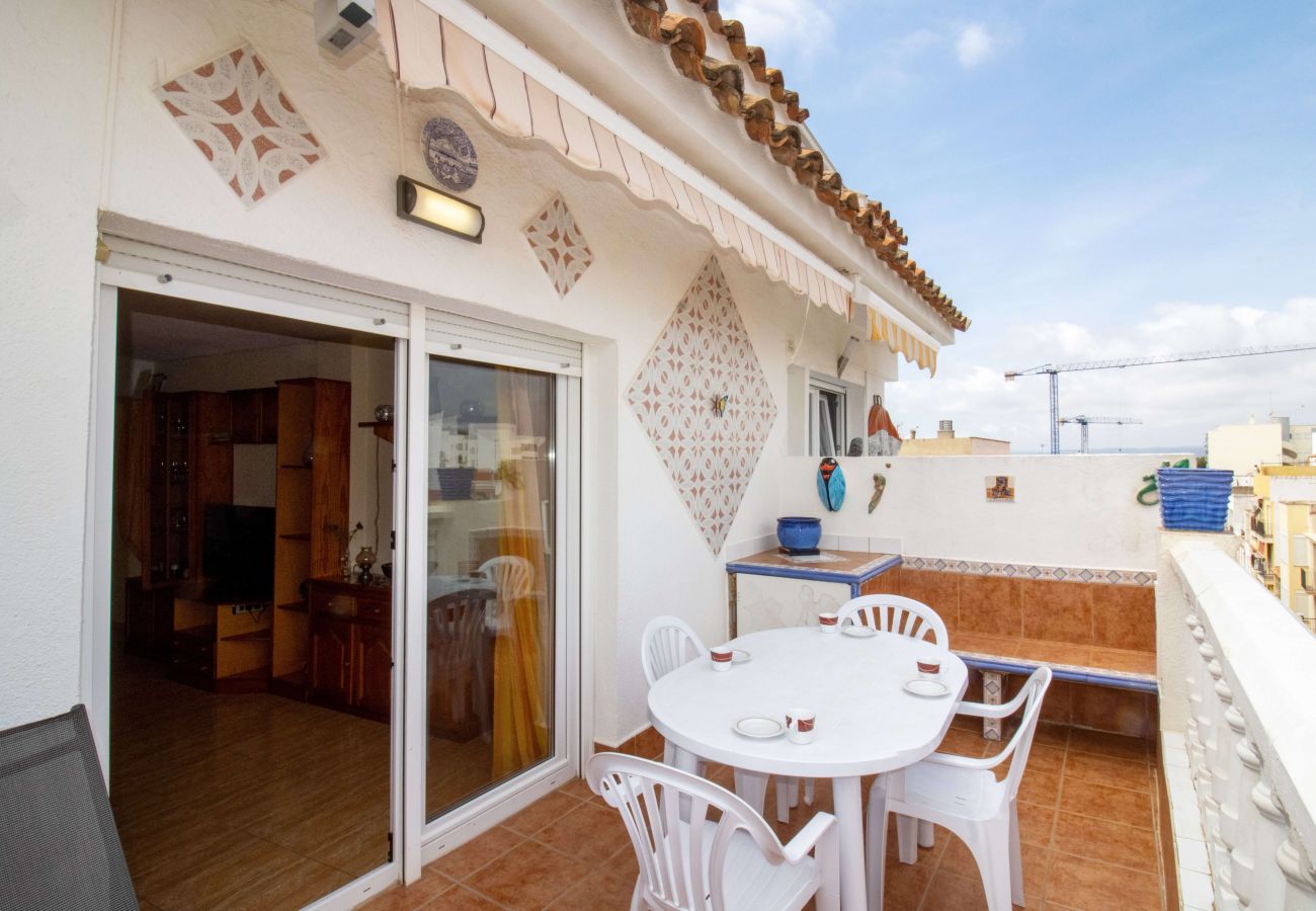 Ferienwohnung in Alcoceber - Atico con terraza en el CENTRO DE ALCOSSEBRE