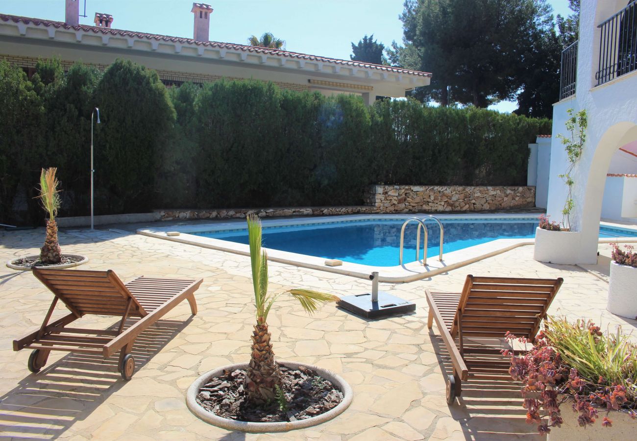 Ferienhaus in Alcoceber - Villa con piscina privada y barbacoa ALCOCEBER