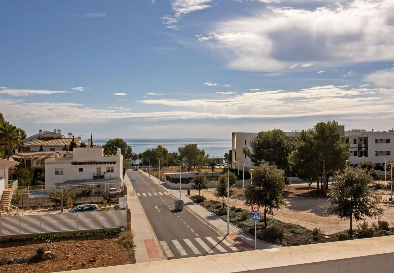 Ferienwohnung in Alcoceber - Apartamento con vistas al mar y WIFI LAS FUENTES