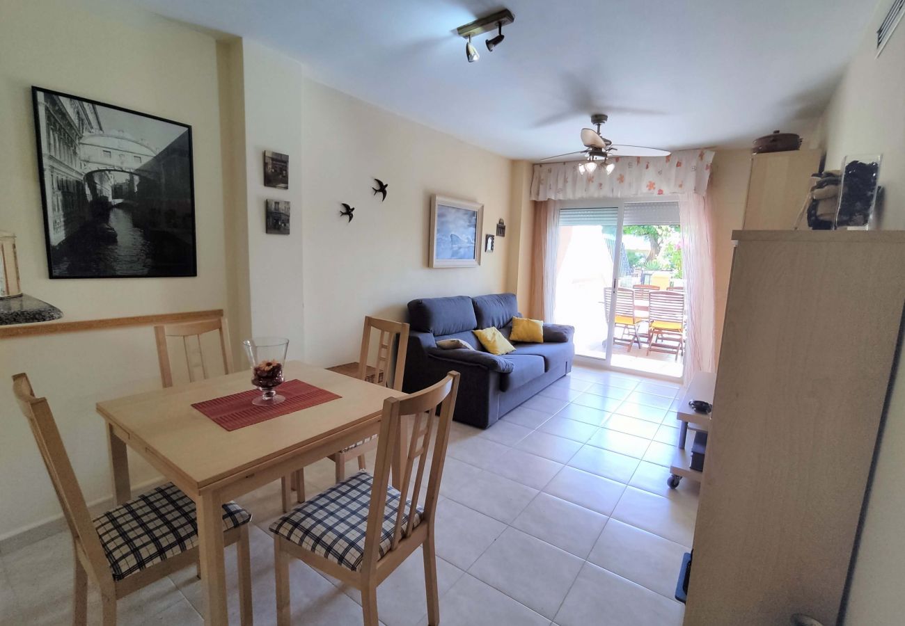 Ferienwohnung in Alcoceber - Bajo con terraza y jardin SIERRA IRTA Alcossebre