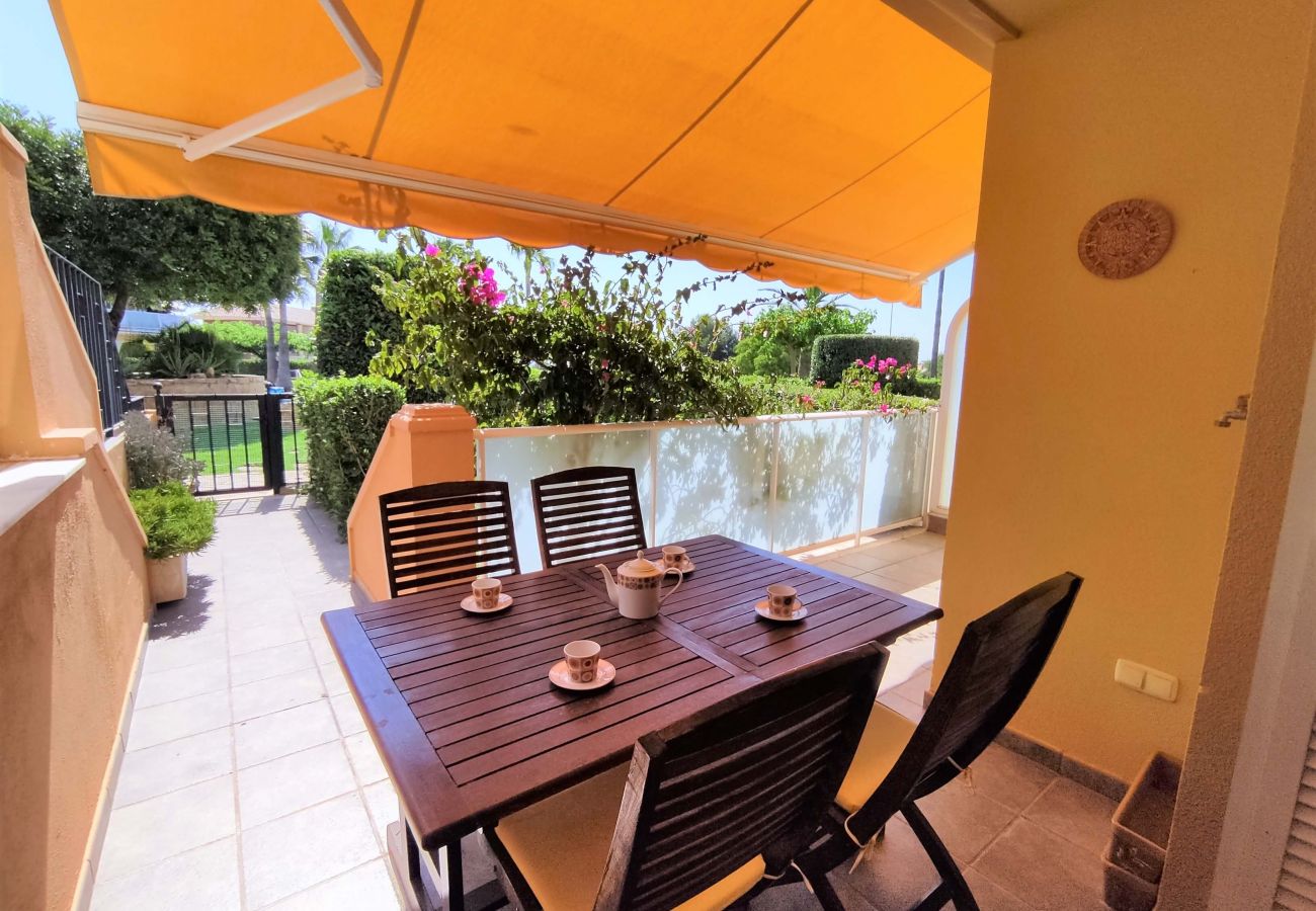 Ferienwohnung in Alcoceber - Bajo con terraza y jardin SIERRA IRTA Alcossebre