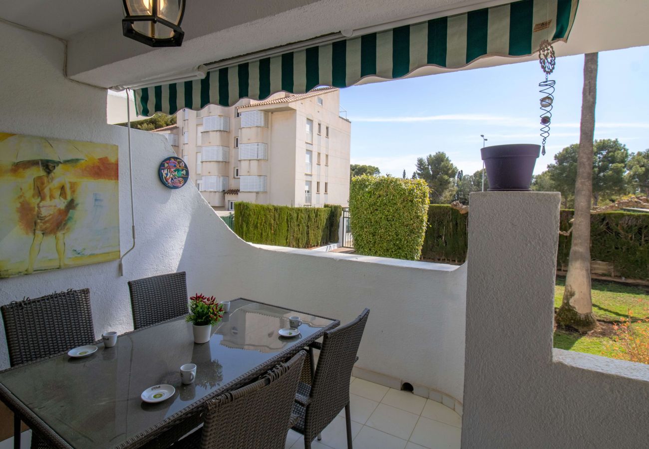 Ferienwohnung in Alcoceber - Bajo con terraza y piscina PLAYA LAS FUENTES