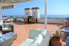 Ferienwohnung in Alcoceber / Alcossebre - LUXURY Ático con terraza, BBQ y vistas increíbles