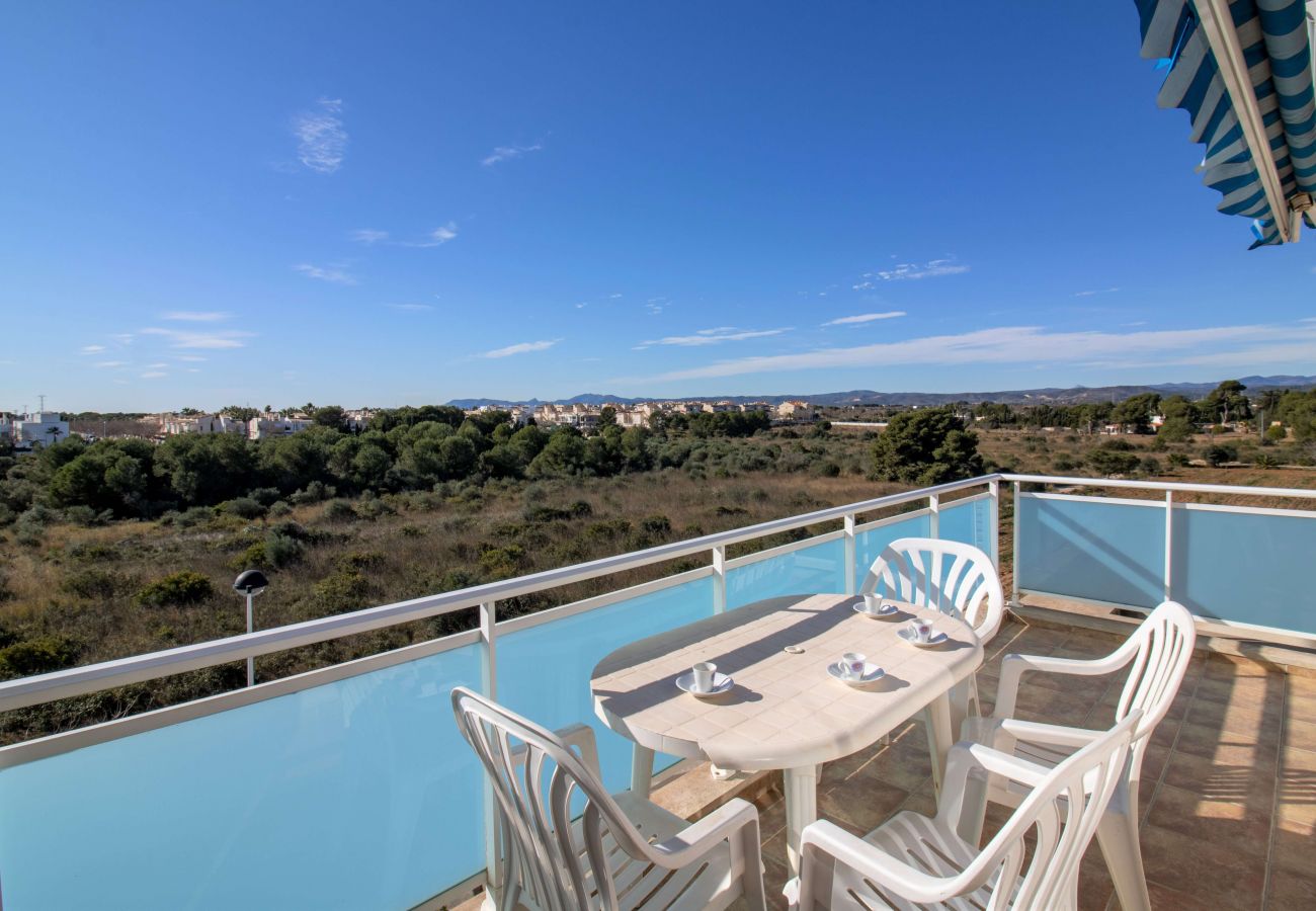 Ferienwohnung in Alcoceber - Ático con vistas al mar - PLAYA DEL MORO