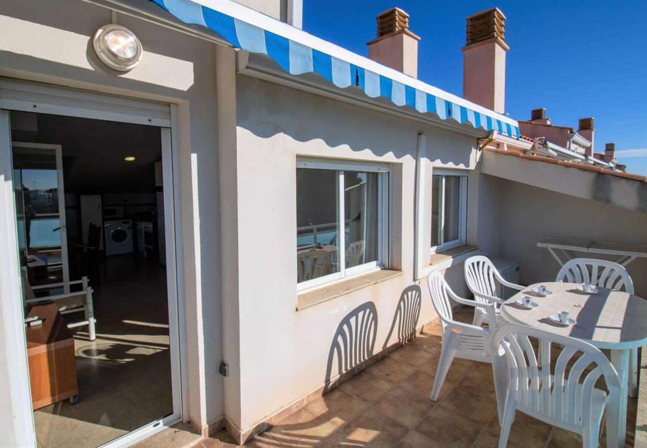 Ferienwohnung in Alcoceber - Ático con vistas al mar - PLAYA DEL MORO