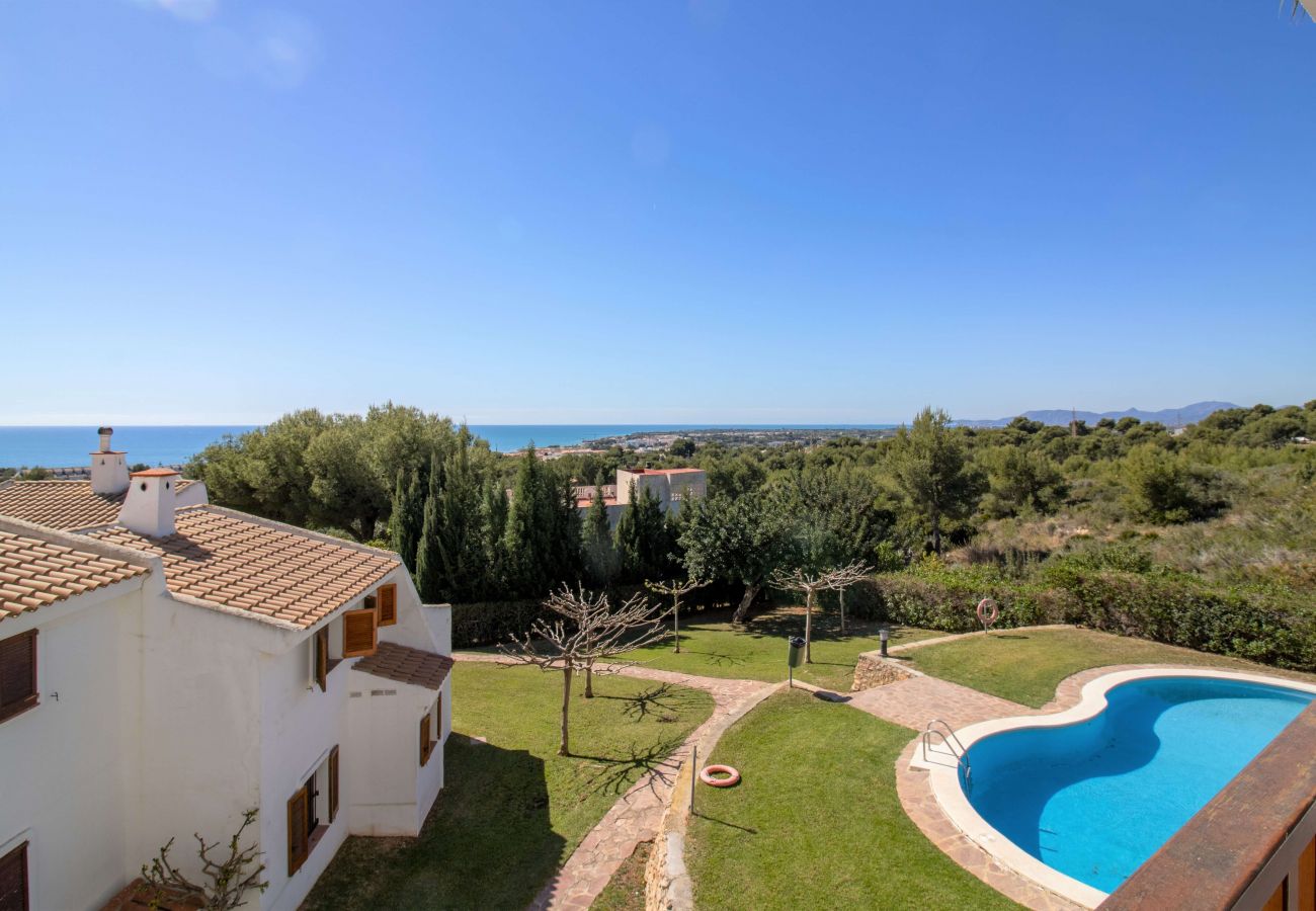 Ferienwohnung in Alcoceber - Terraza con vistas espectaculares Haciendas 1101