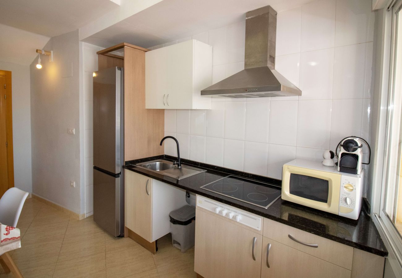 Ferienwohnung in Alcoceber - Atico con barbacoa , WIFI y aire acondicionado
