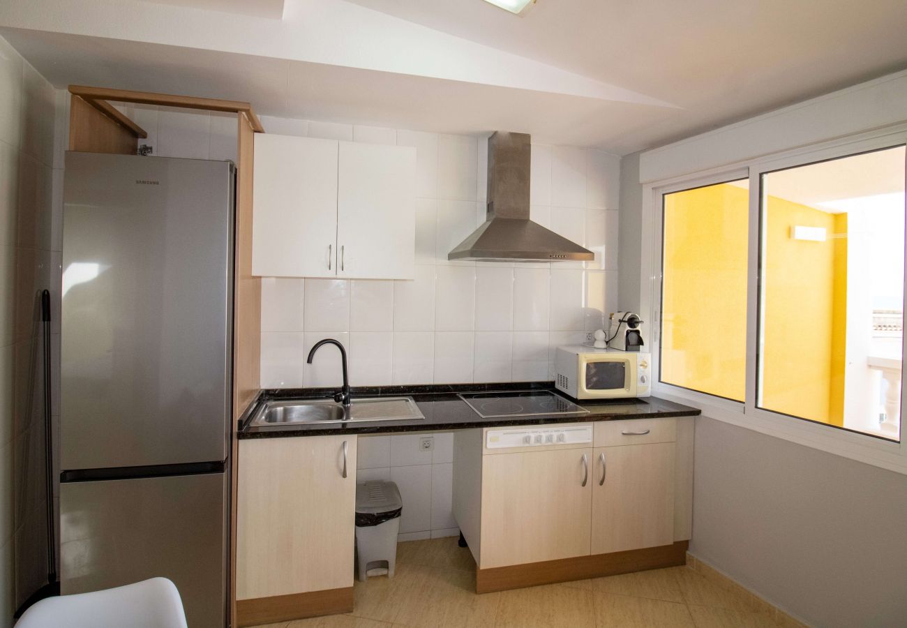 Ferienwohnung in Alcoceber - Atico con barbacoa , WIFI y aire acondicionado