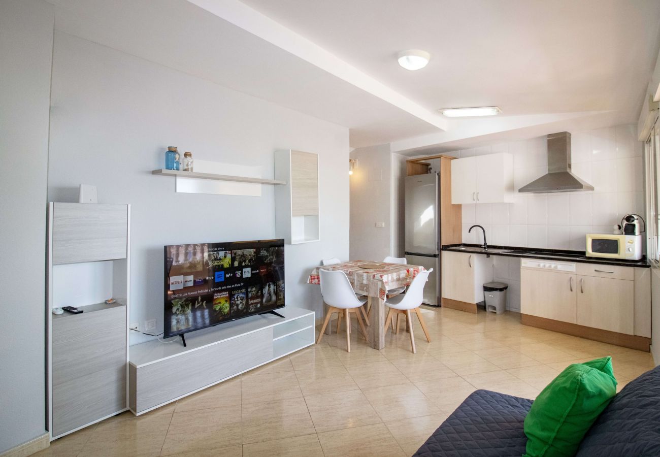 Ferienwohnung in Alcoceber - Atico con barbacoa , WIFI y aire acondicionado