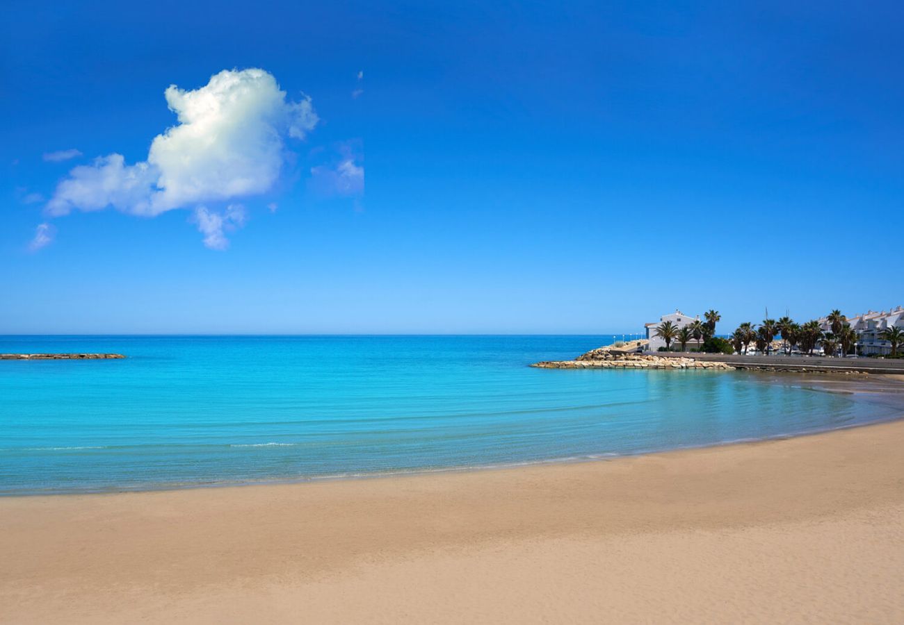Ferienwohnung in Alcoceber - TERRAZA AZUL - Atico con vistas al mar