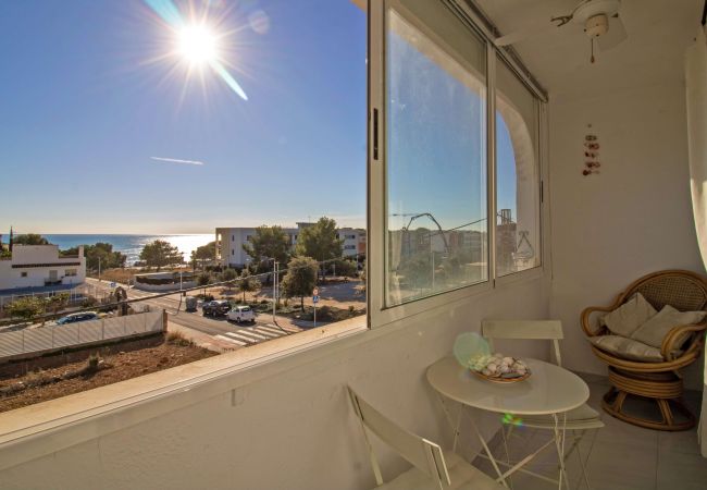 Ferienwohnung in Alcoceber - Terraza con vistas al mar - Alcoceber