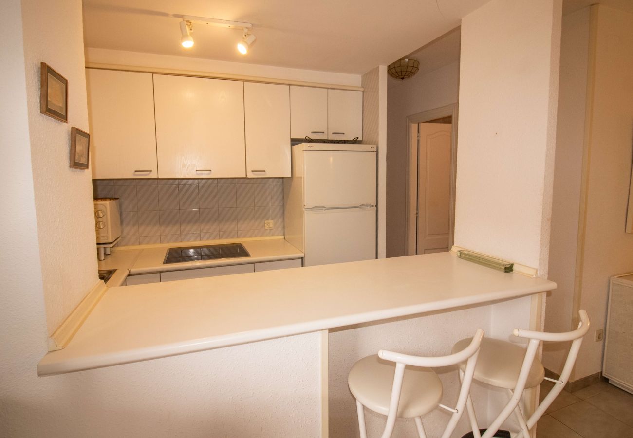 Ferienwohnung in Alcoceber - Playa Cargador - Atico con terraza y piscina