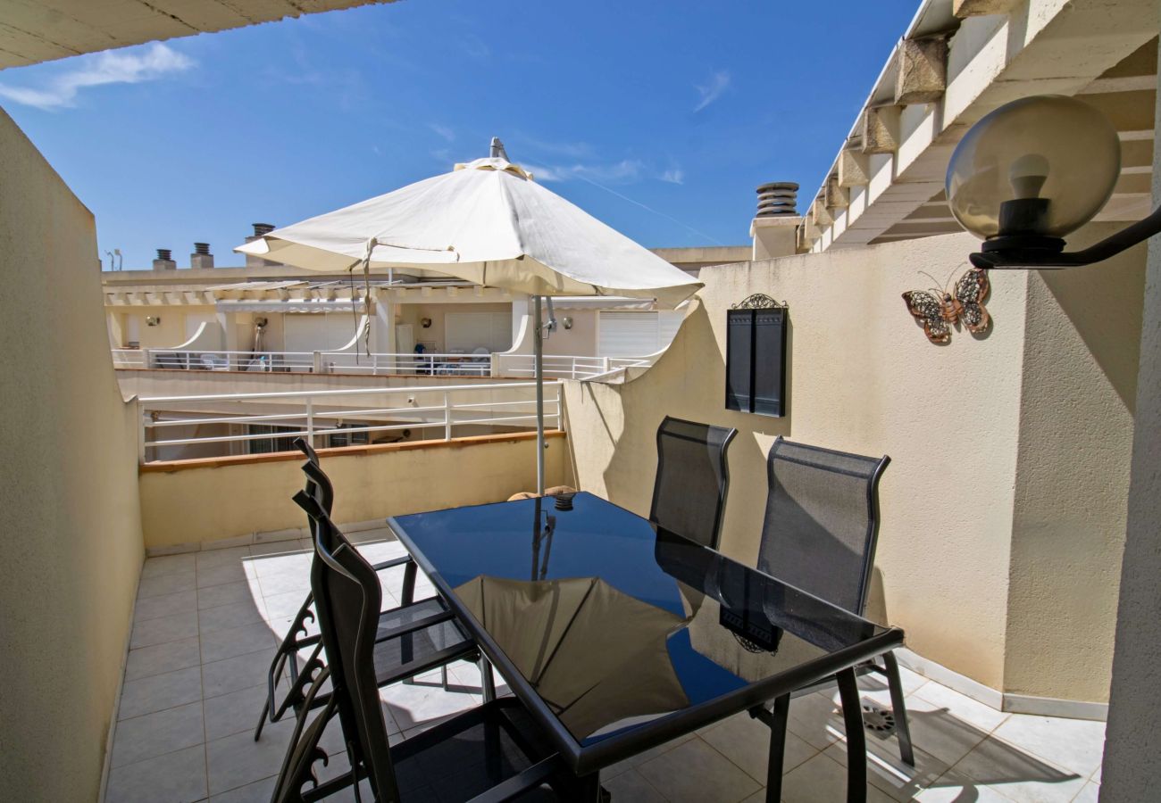 Ferienwohnung in Alcoceber - Atico en primera linea - CALA MONTERO