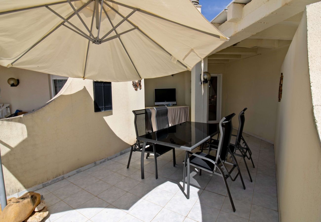Ferienwohnung in Alcoceber - Atico en primera linea - CALA MONTERO