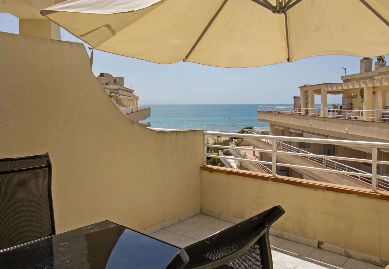 Ferienwohnung in Alcoceber - Atico en primera linea - CALA MONTERO