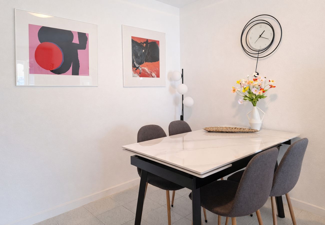 Ferienwohnung in Alcoceber - Fuentesol - Apartamento con piscina