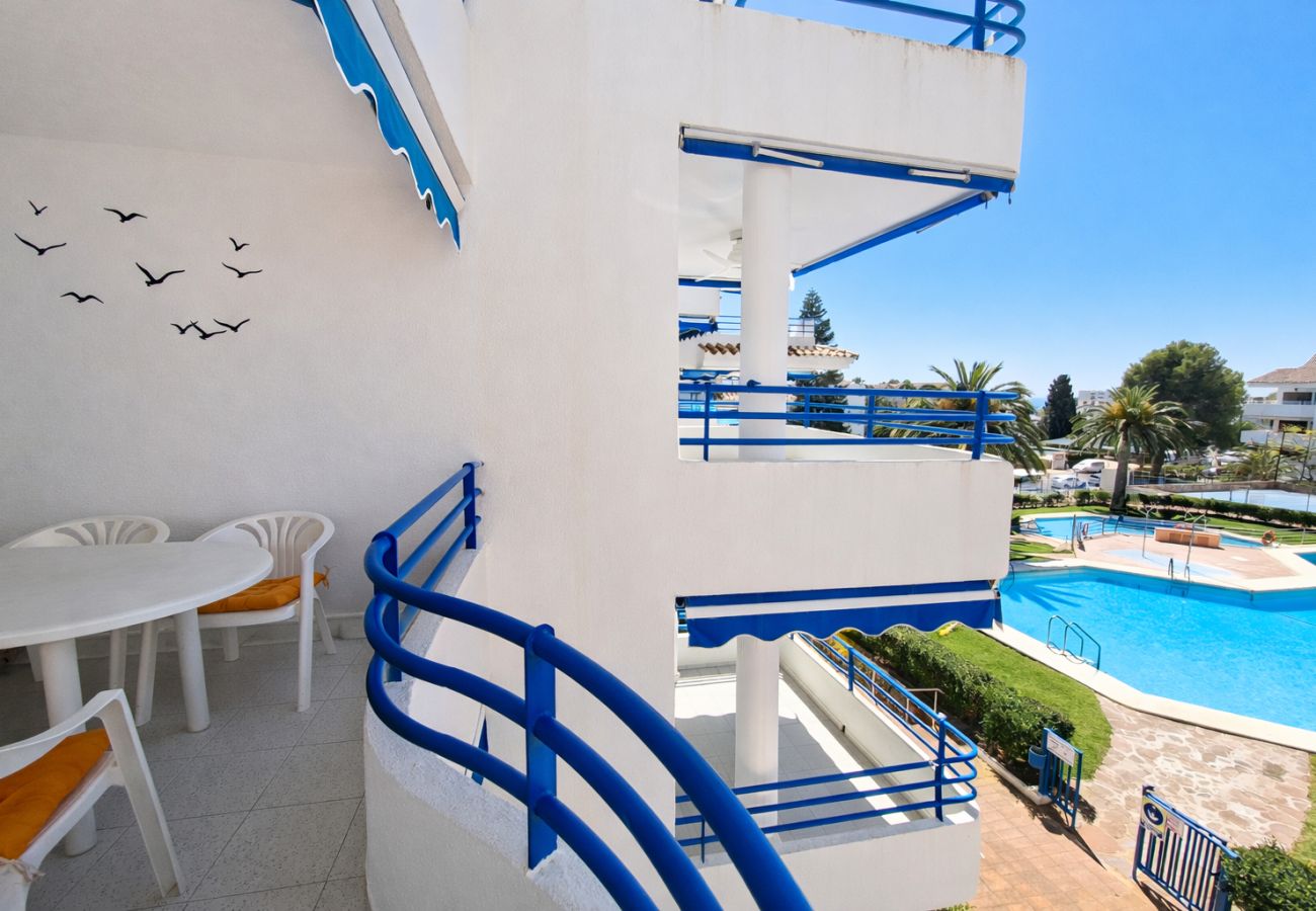 Ferienwohnung in Alcoceber - Fuentesol - Apartamento con piscina
