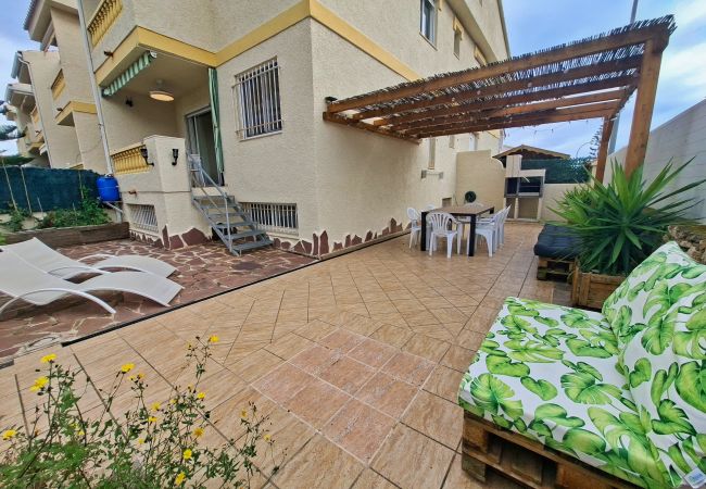 Ferienwohnung in Alcoceber / Alcossebre - Bajo Duplex en primera línea de mar - Alcossebre