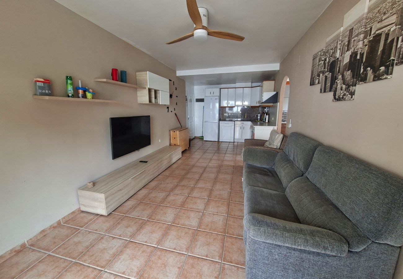 Ferienwohnung in Alcoceber - Bajo Duplex en primera línea de mar - Alcossebre