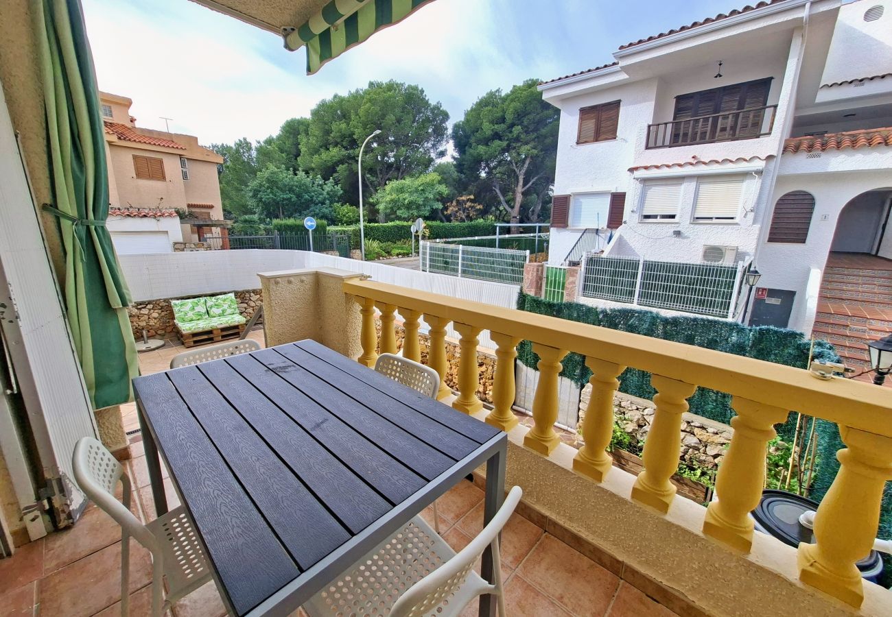 Ferienwohnung in Alcoceber - Bajo Duplex en primera línea de mar - Alcossebre