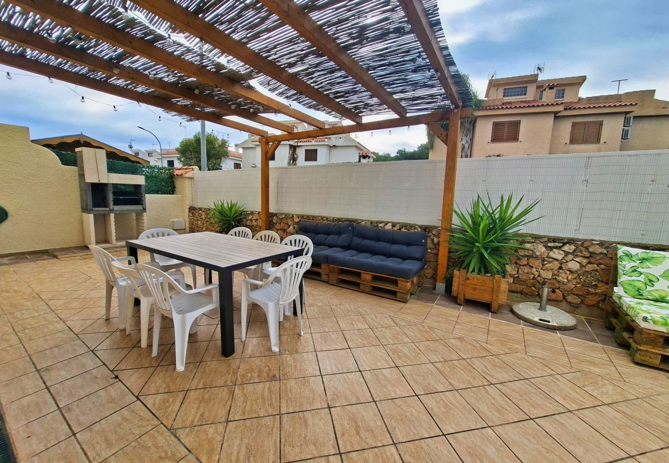 Ferienwohnung in Alcoceber - Bajo Duplex en primera línea de mar - Alcossebre