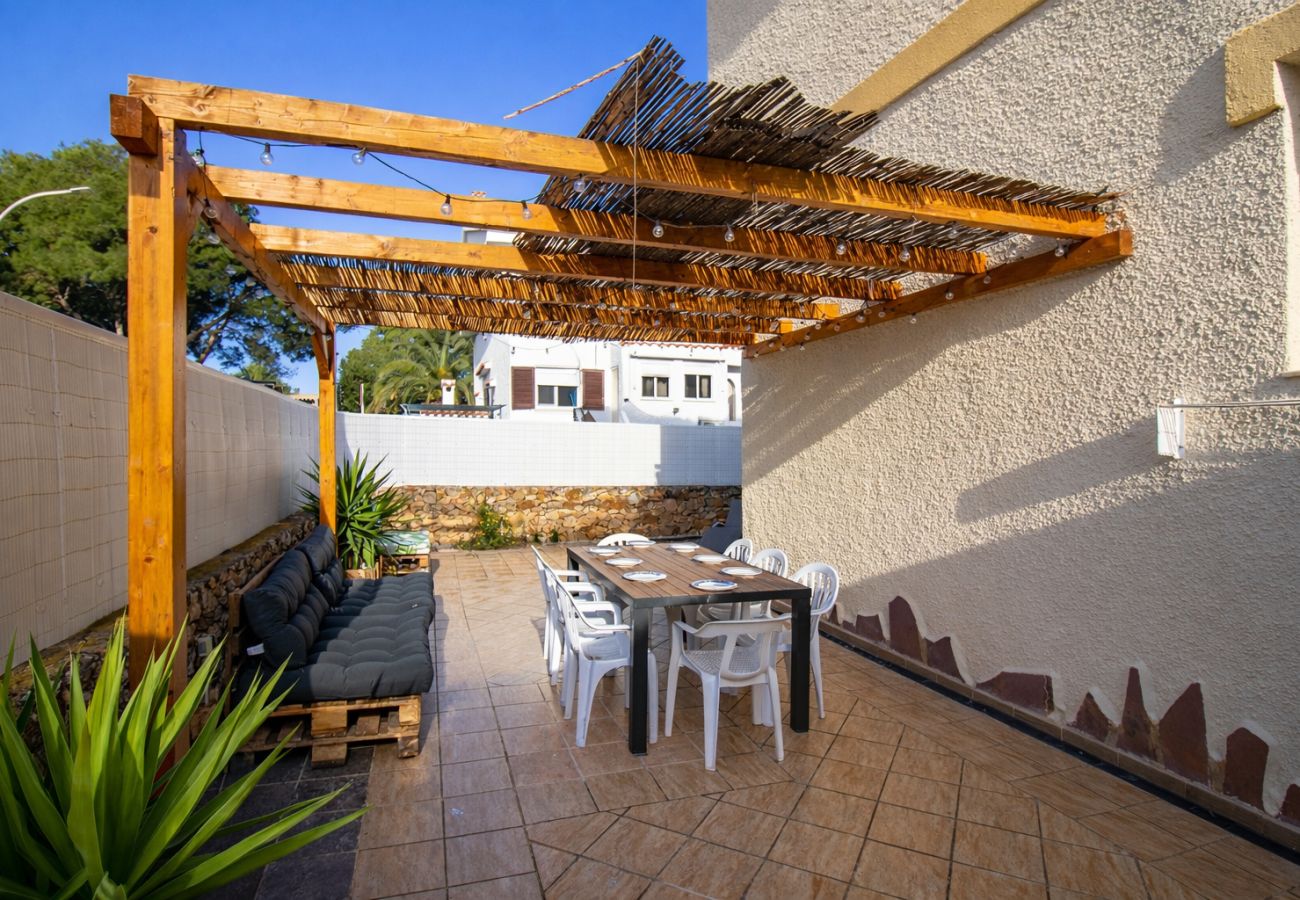 Ferienwohnung in Alcoceber - Bajo Duplex en primera línea de mar - Alcossebre