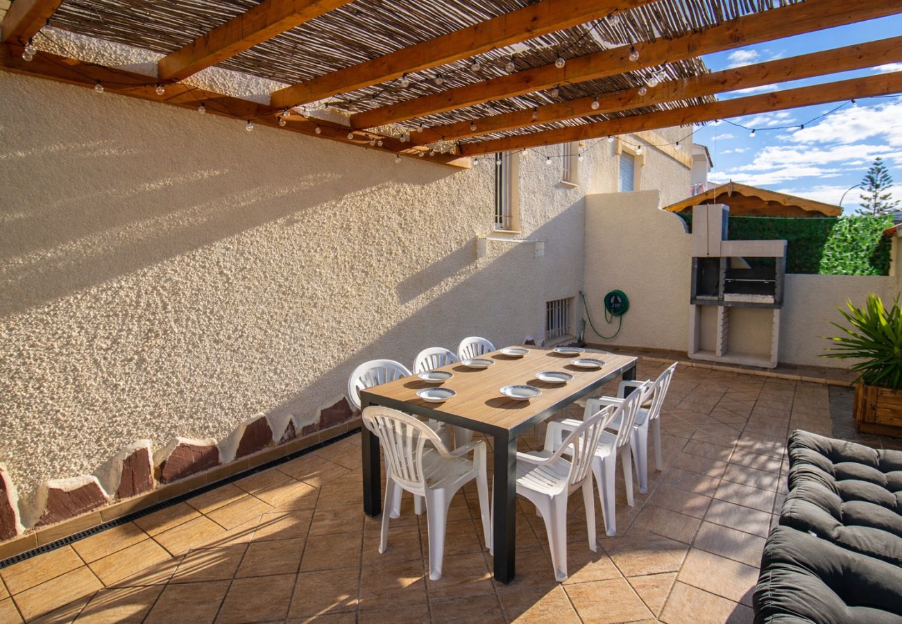 Ferienwohnung in Alcoceber - Bajo Duplex en primera línea de mar - Alcossebre