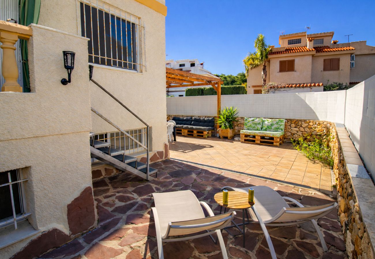 Ferienwohnung in Alcoceber - Bajo Duplex en primera línea de mar - Alcossebre