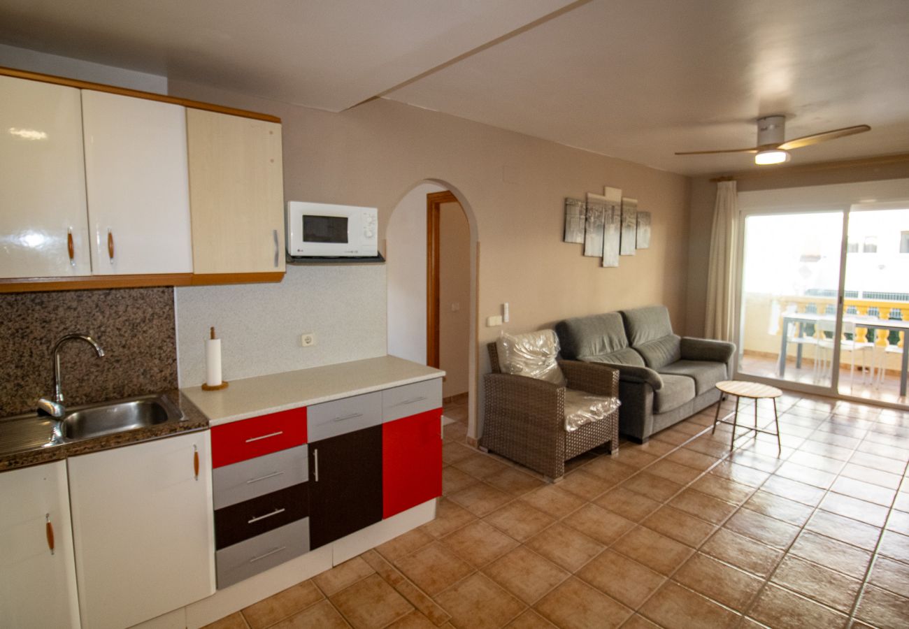 Ferienwohnung in Alcoceber - Bajo Duplex en primera línea de mar - Alcossebre