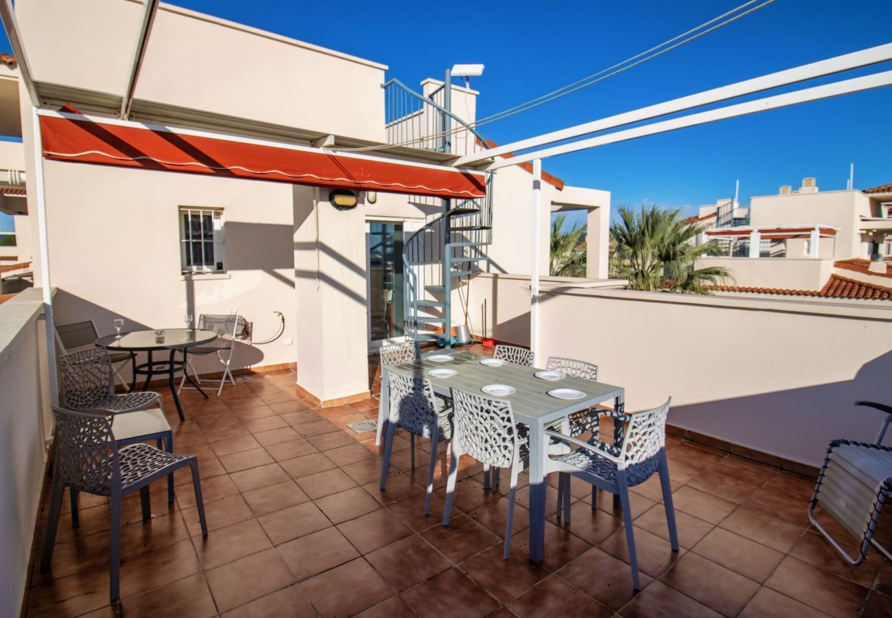 Ferienwohnung in Alcoceber - Las Arenas Atico Playa del Moro