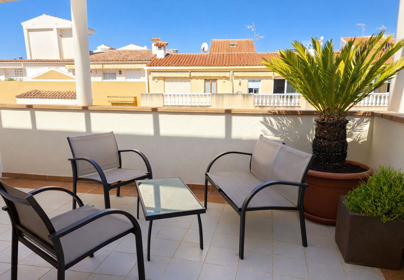 Ferienwohnung in Alcoceber - Atico en primera línea - CALA GONZALEZ