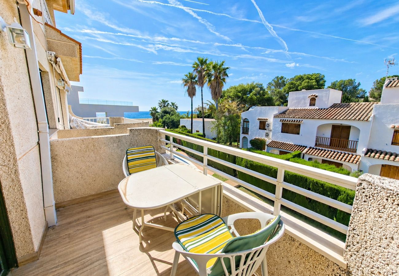 Ferienwohnung in Alcoceber - Atico con vista al mar - Playa Cargador