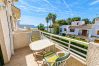 Ferienwohnung in Alcoceber / Alcossebre - Atico con vista al mar - Playa Cargador