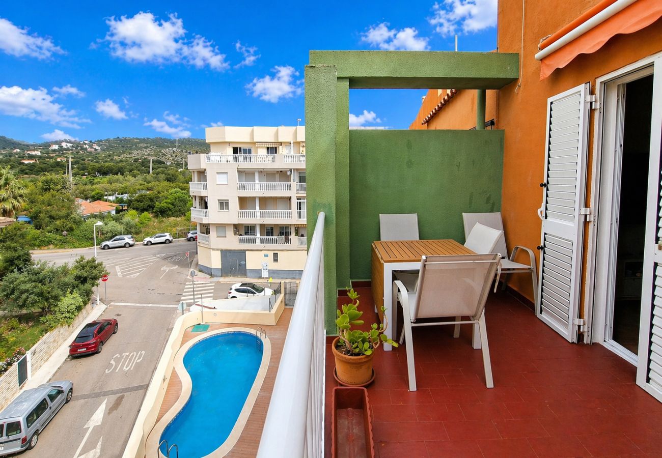 Ferienwohnung in Alcoceber - Atico moderno - Olivos Playa Cargador