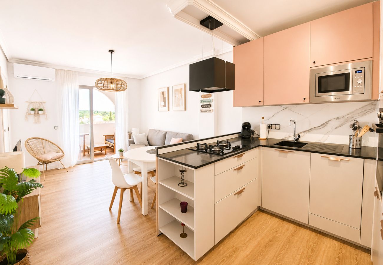 Ferienwohnung in Alcoceber - Hibiscus - Apartamento superior con vistas al mar