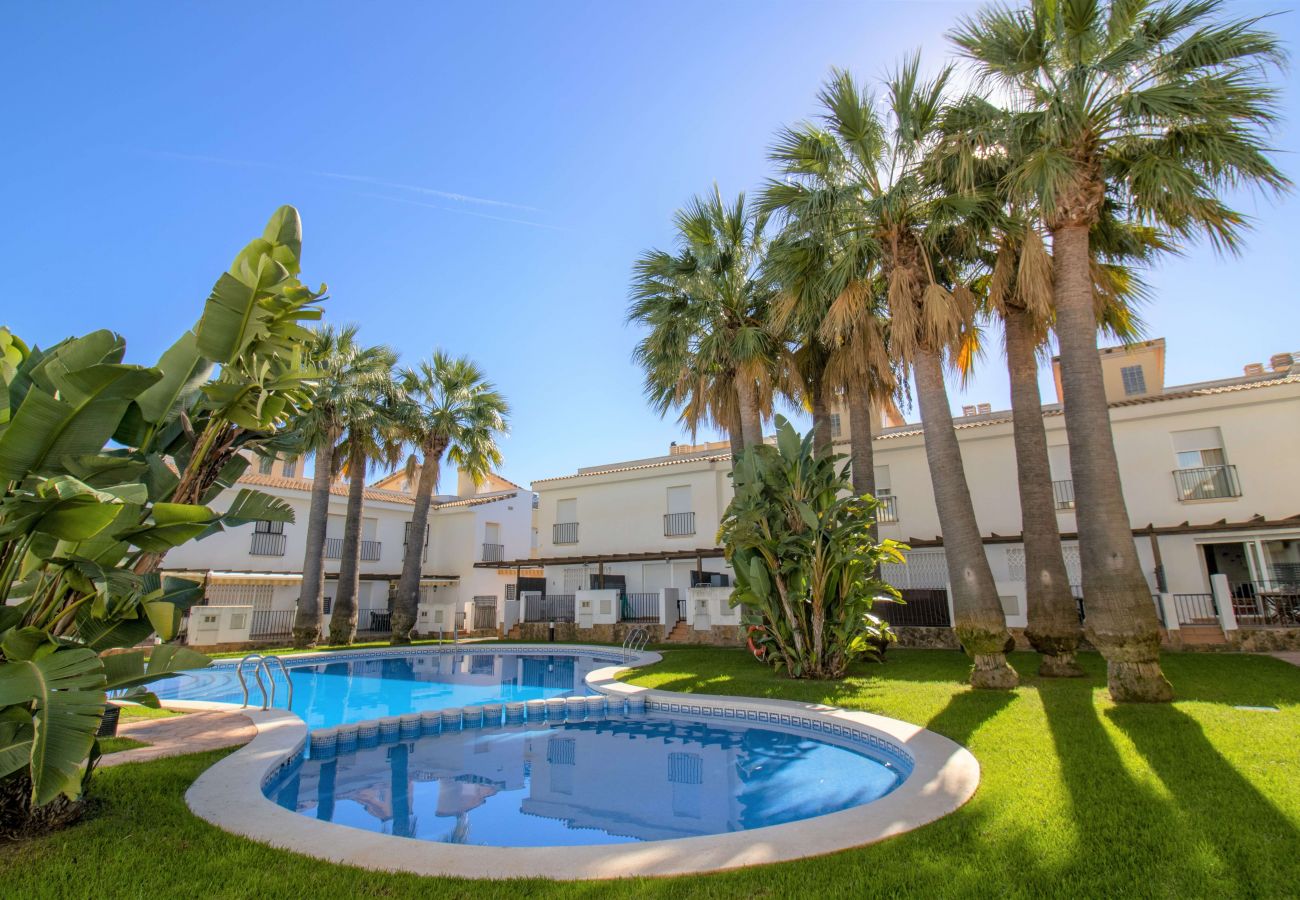 Townhouse in Alcocebre / Alcossebre - Adosado familiar Palm Beach 45 ALCOSSEBRE