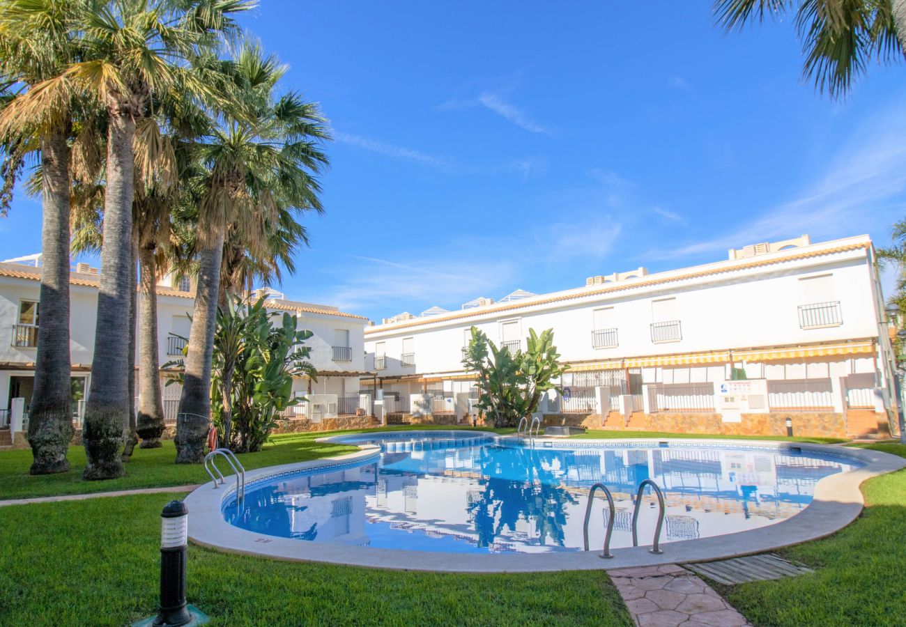 Townhouse in Alcocebre / Alcossebre - Adosado familiar Palm Beach 45 ALCOSSEBRE