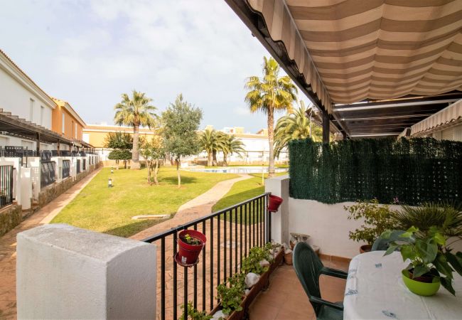 Townhouse in Alcocebre / Alcossebre - Adosado familiar Palm Beach 82 ALCOCEBER