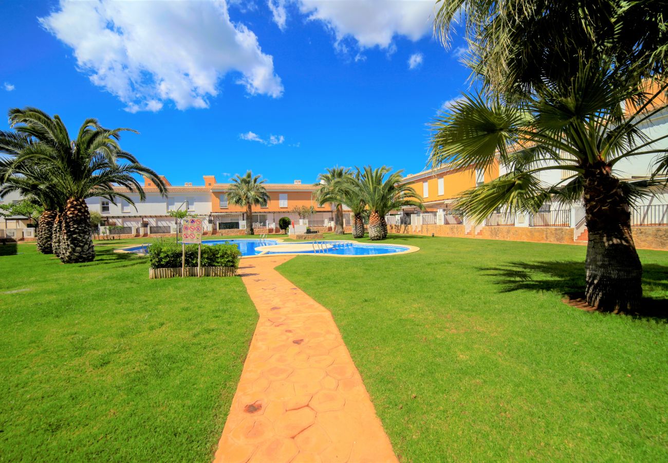 Townhouse in Alcocebre / Alcossebre - Adosado familiar Palm Beach 82 ALCOCEBER