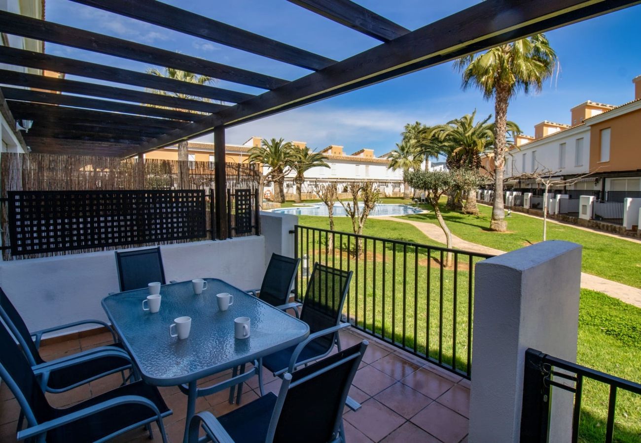 Townhouse in Alcocebre / Alcossebre - Adosado familiar Palm Beach 130 ALCOSSEBRE