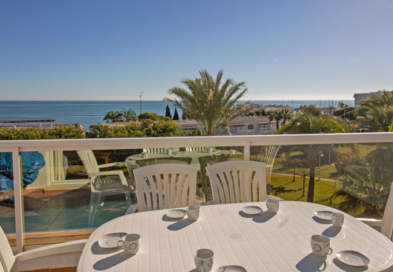 Apartment in Alcocebre / Alcossebre - Jardines del Puerto FRONTAL AL MAR Alcoceber